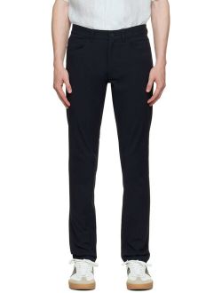 Navy Raffi Trousers