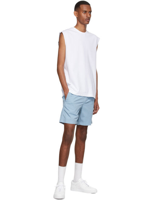 Theory Blue Cotton Shorts