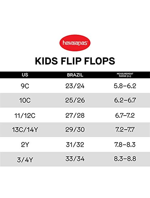 Havaianas Unisex-Child Kids Slim Fashion Sandal