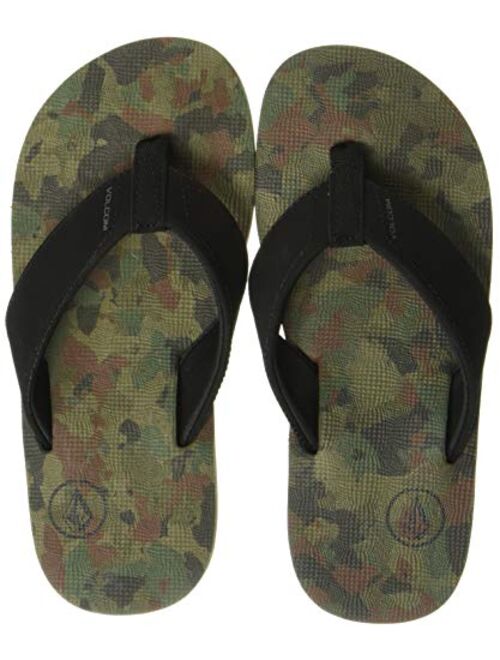 Volcom Big Kids Unisex Victor Flip Flop Sandal