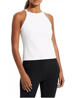 Women's Cropped Halter.PRECI