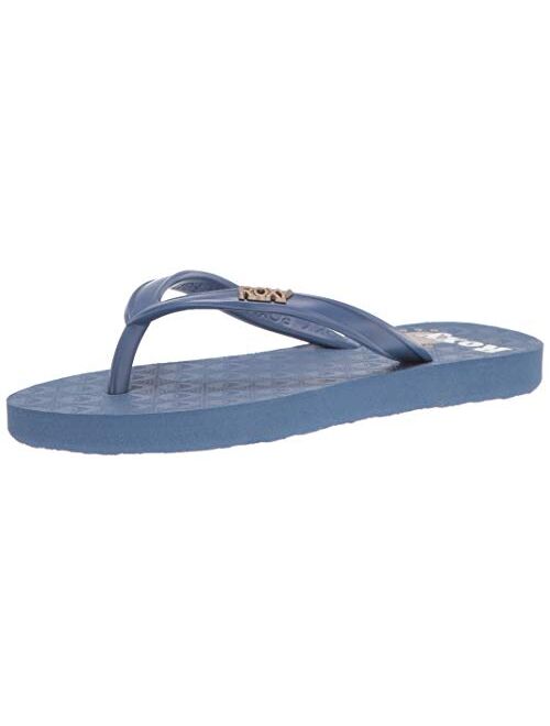 Roxy Girl's Viva Stamp Flip Flop Sandal