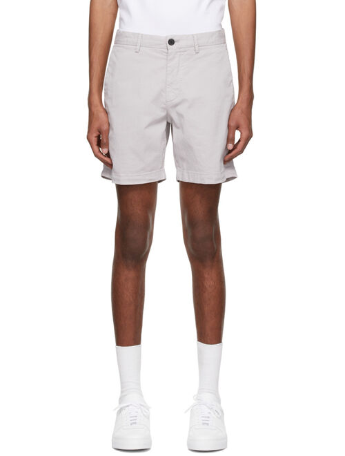 Theory Taupe Cotton Shorts