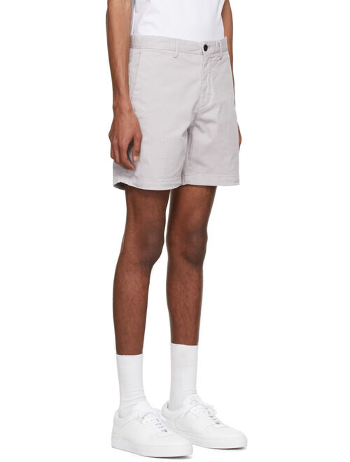 Theory Taupe Cotton Shorts