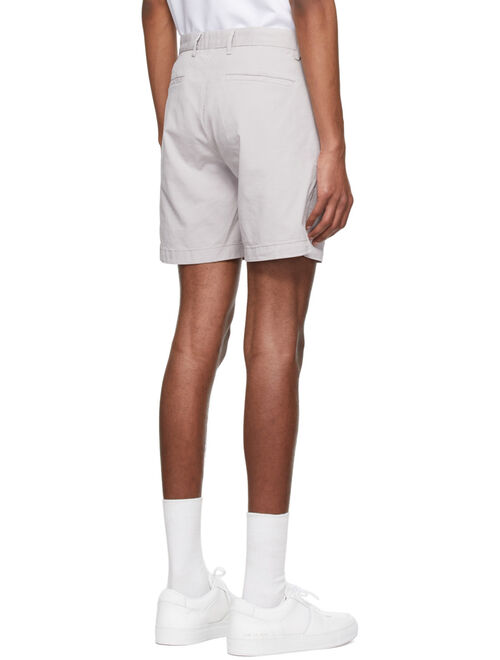 Theory Taupe Cotton Shorts