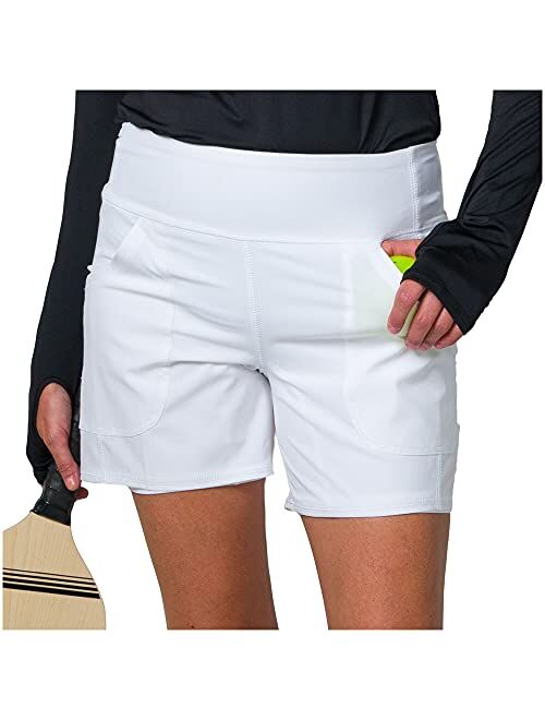 Jofit Apparel Womens Athletic Clothing Pull-On Short for Golf & Tennis