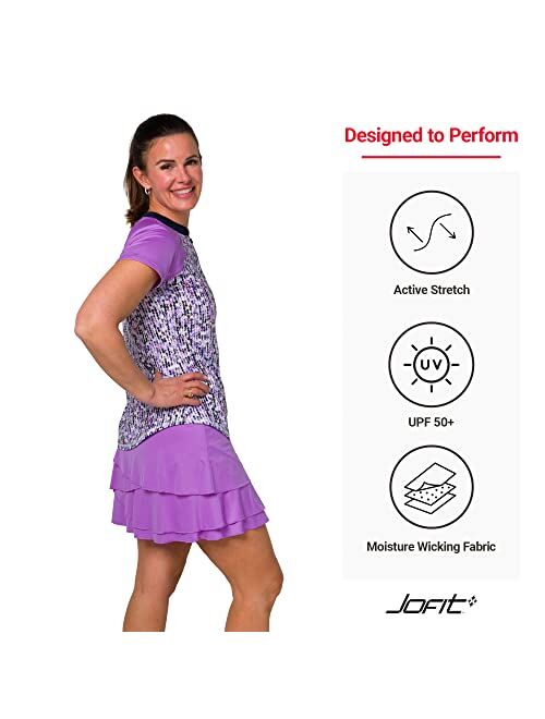 Jofit Apparel Womens Athletic Clothing Ace Skort for Golf & Tennis