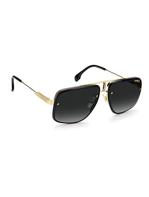 Carrera Sunglasses GLORY II RHL GOLD BLACK 59-18-145 Unisex/Metal/Rectangular