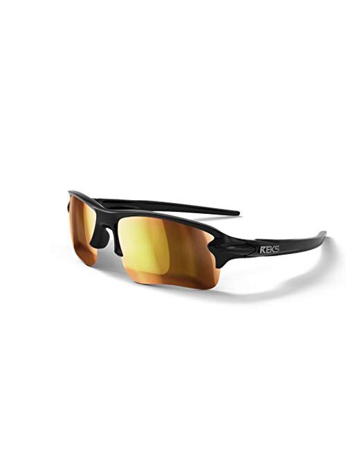 REKS Polarized Sling blade Sunglasses - Unbreakable frame