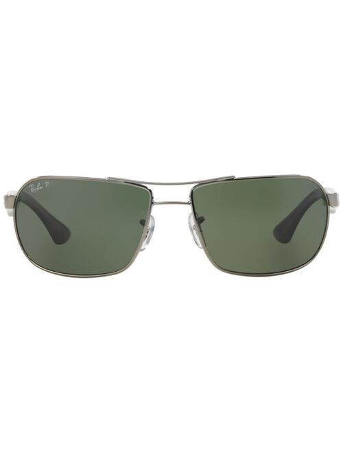 Ray-Ban Men's Polarized Sunglasses, RB3492 62