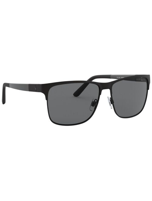 Polo Ralph Lauren Polarized Sunglasses, PH3128 57