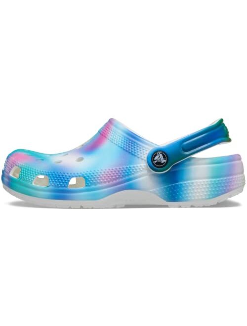 Crocs Classic Solar Rainbow Clogs