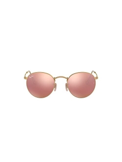 Unisex Sunglasses, RB3447 ROUND METAL