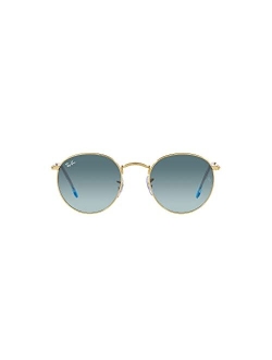 Unisex Sunglasses, RB3447 ROUND METAL