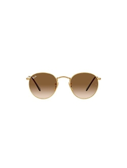 Unisex Sunglasses, RB3447 ROUND METAL