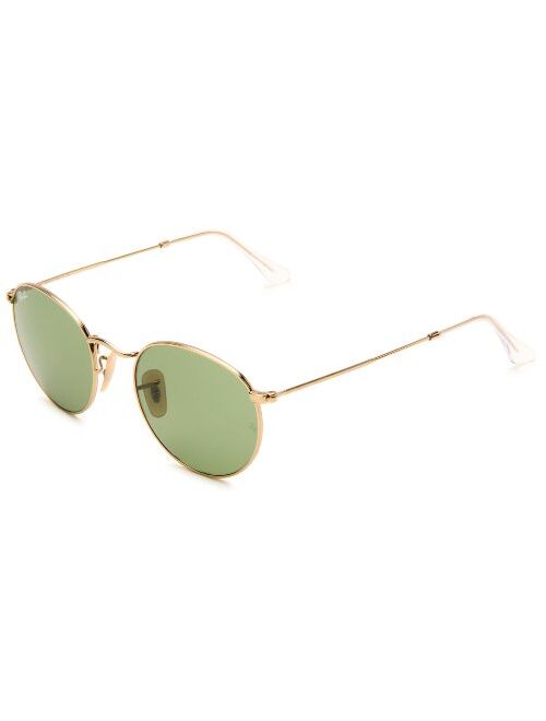 Ray-Ban Unisex Sunglasses, RB3447 ROUND METAL