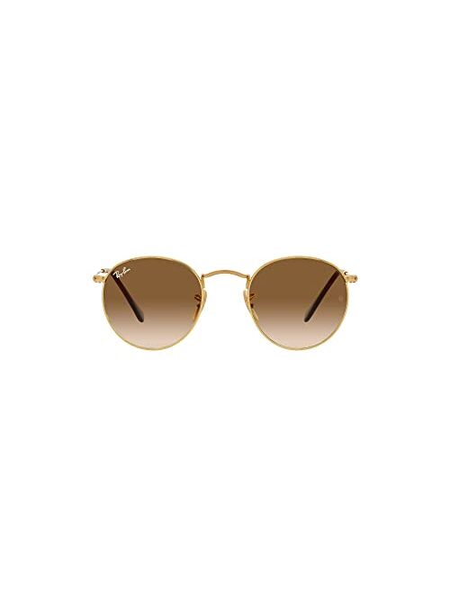 Ray-Ban Unisex Sunglasses, RB3447 ROUND METAL