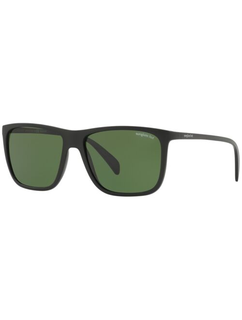 Sunglass Hut Collection Polarized Sunglasses, HU2004 57