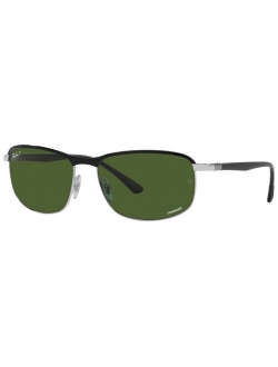 Unisex Polarized Sunglasses, RB3671CH 60