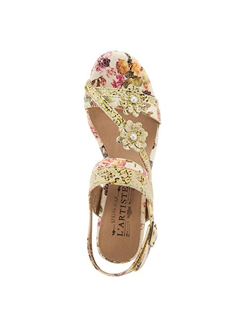 Spring Step L'Artiste Women's Vasudha Strap Sandal Strap Sandal