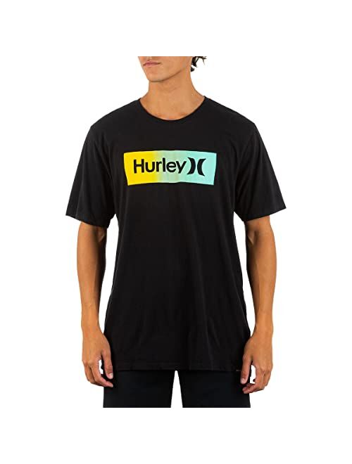 Hurley One & Only Boxed Gradient Short Sleeve Tee