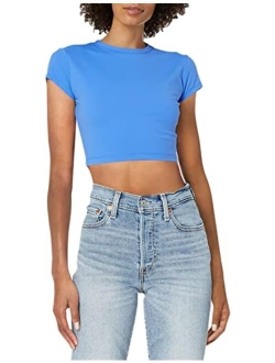 Women's Crop Crew Short Sleeve Tee