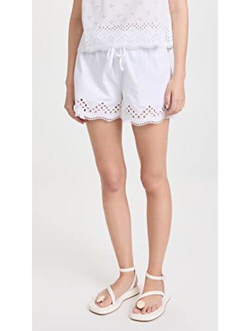 Club Monaco Women's Eyelet Shorts