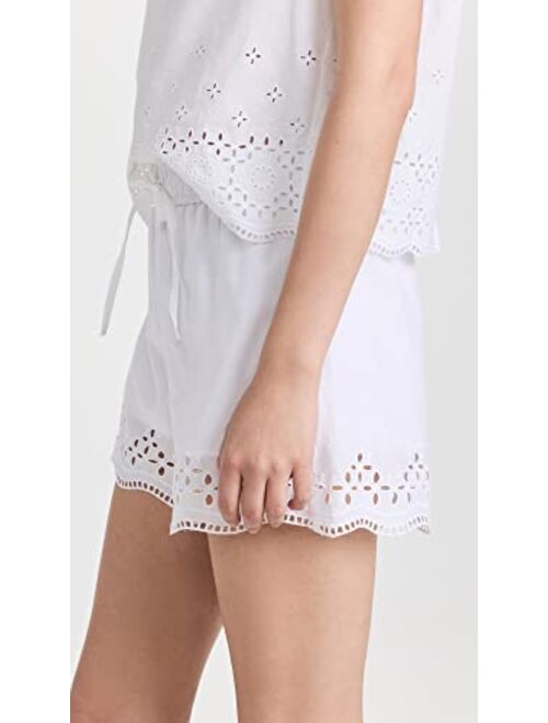 Club Monaco Women's Eyelet Shorts