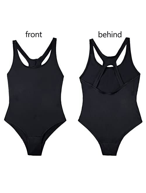 Mordlanka Period Swimwear One Piece Leakproof Swimsuit for Teen Girls Women