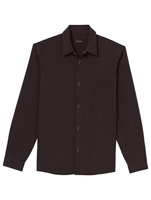 Club Monaco Men's Ls Texture Workshirt