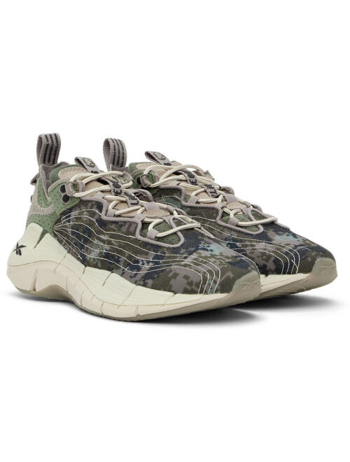 BILLIONAIRE BOYS CLUB Khaki & Taupe Zig Kinetica II Sneakers