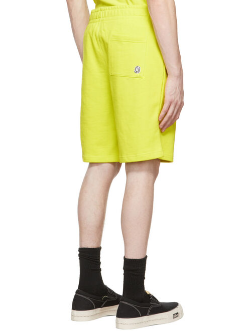 BILLIONAIRE BOYS CLUB Yellow Small Arch Logo Shorts