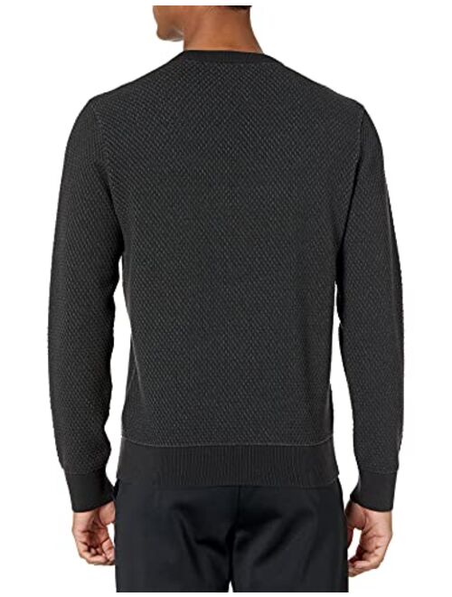 Club Monaco Men's Honeycomb Crew Sweater