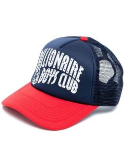 logo-print cap