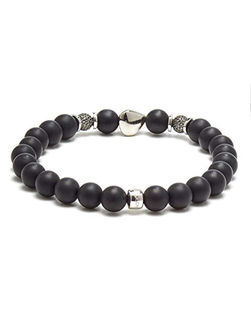 Tateossian Men's Nugget Beaded Bracelet