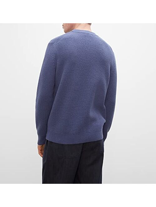 Club Monaco Men's Ls Waffle Crew