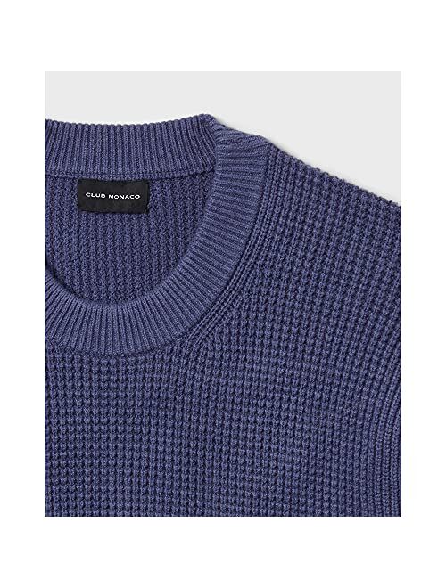 Club Monaco Men's Ls Waffle Crew