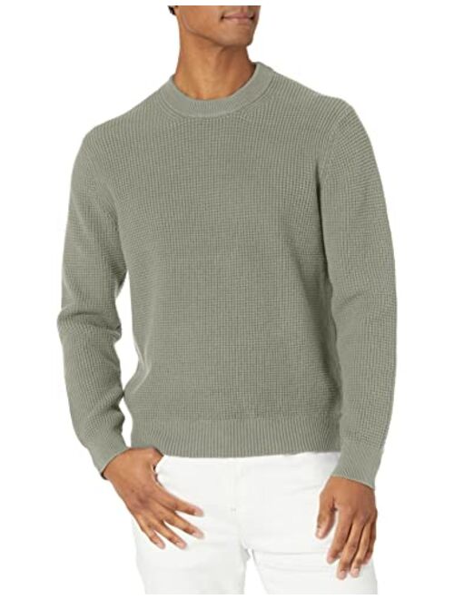 Club Monaco Men's Ls Waffle Crew