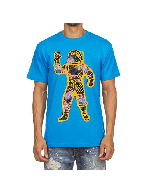 Billionaire Boys Club Clothing Men T-Shirts Shorts Sleeve Crystal Astro Tee