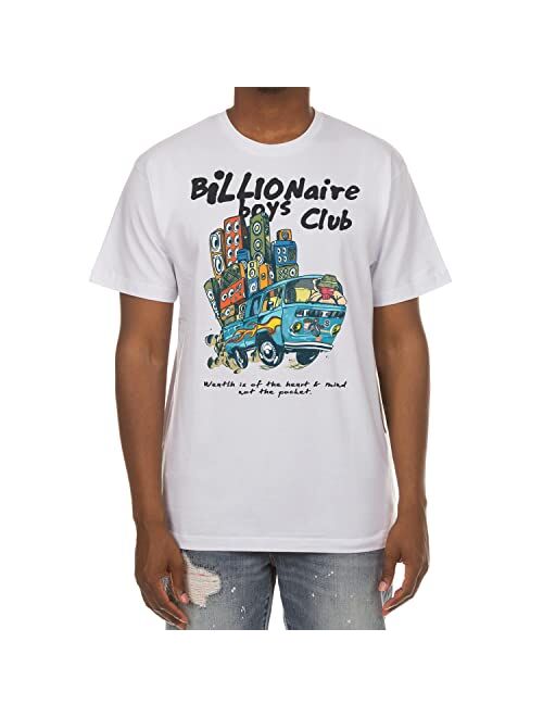 Billionaire Boys Club T-Shirts Men's Clothing Short Sleeve Drip T-Shirt