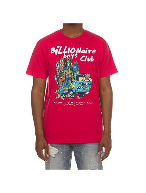 Billionaire Boys Club T-Shirts Men's Clothing Short Sleeve Drip T-Shirt