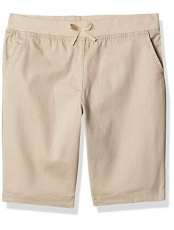 Girls' School Uniform Stretch Bermuda Short