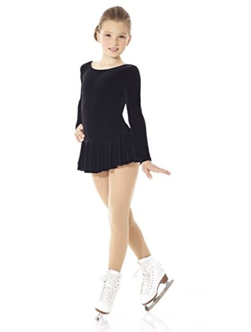 Mondor Girls Ladies Figure Skating Examination Dress - Ice Skating Examination Black Dress 2850