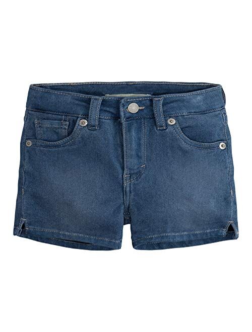 Levi's Girls' Super Soft Denim Shorty Shorts