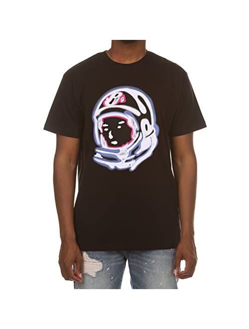 Billionaire Boys Club Clothing Men Shirt BB Astro Screen Printed Distinctive Helmet Short Sleeve Crew Neck Tee