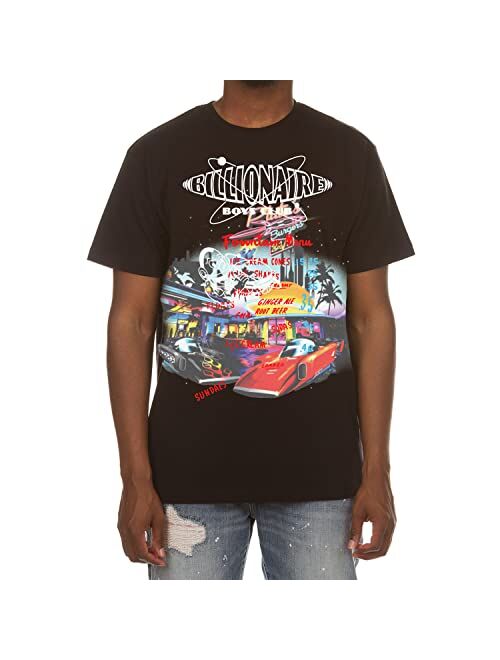 Billionaire Boys Club Clothing Men T-Shirts Shorts Sleeve Cotton Shakes SS Tee