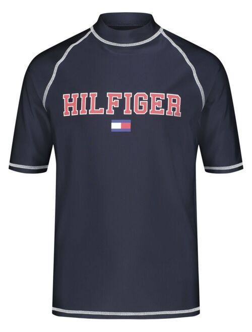 Tommy Hilfiger Big Boys Solid Rashguard T-shirt