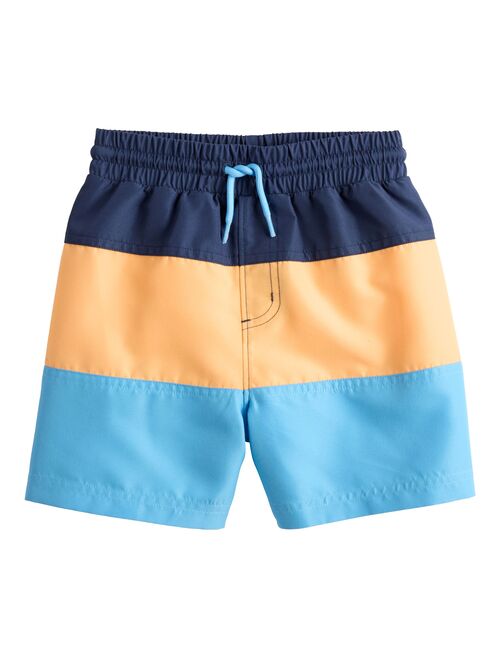 Toddler Boy Jumping Beans Patterned Swim Trunks