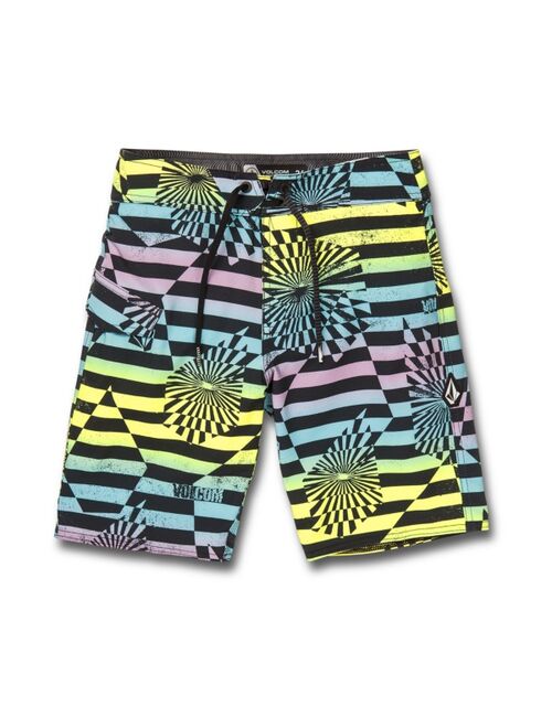 Volcom Big Boys Mod Stone Stripe Boardshorts