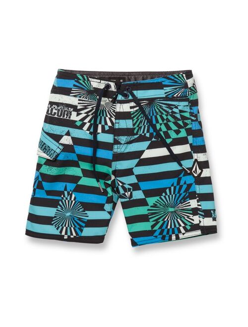 Volcom Big Boys Mod Stone Stripe Boardshorts